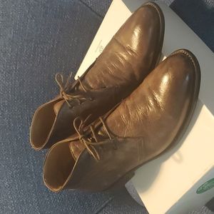 Gordon Rush Austin Italian made soft leather brown boots/Size 11 1/2 US, 45 Euro